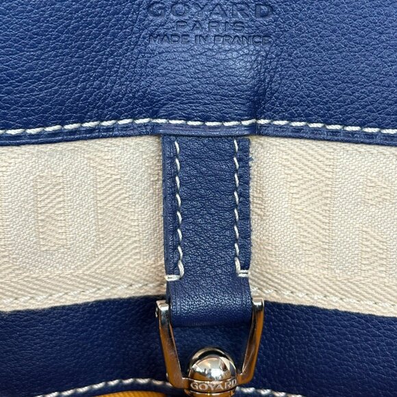 Goyard Navy Voltaire Tote Bag - Picture 6 of 6